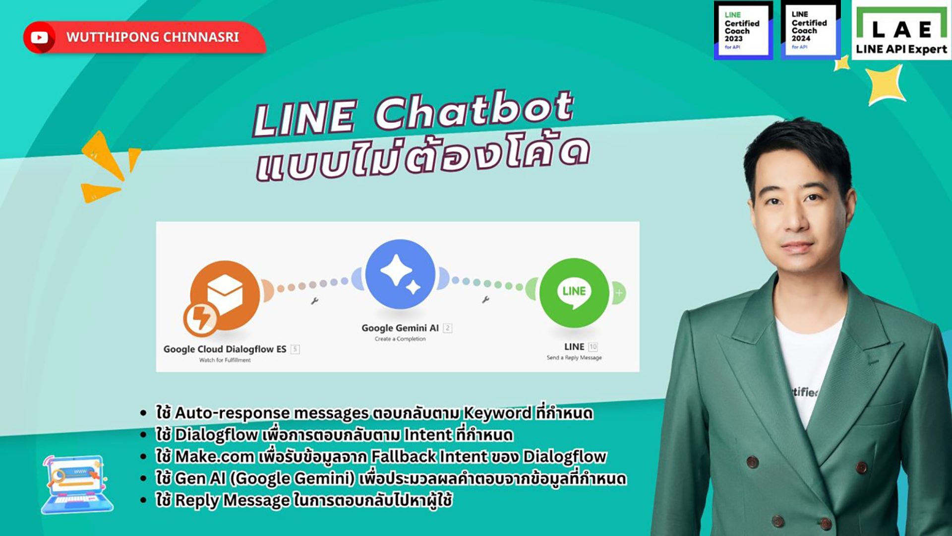 LINE Chatbot แบบไม่ต้องโค้ด ที่ตอบโจทย์ความต้องการพื้นฐานขององค์กรหรือธุรกิจ
